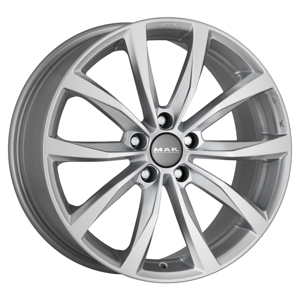 MAK Wolf 7.5xR18/5x112 ET 39 Dia 66.45 Silver