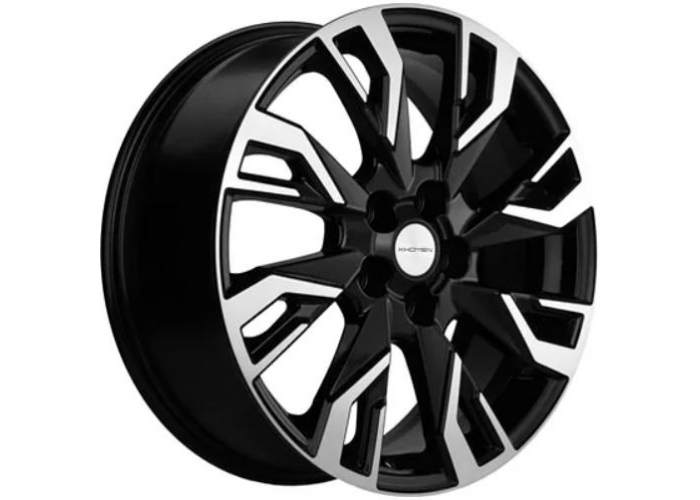 Khomen Wheels KHW1809 (Koleos) 7xR18/5x114.3 ET 35 Dia 66.1 Black-FP