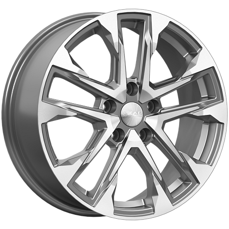 Скад Атакор (КЛ376) 7xR17/5x114.3 ET 45 Dia 67.1 Алмаз графит