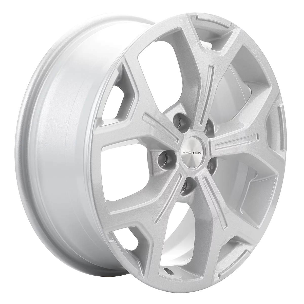 Khomen Wheels KHW1710 (Coolray) 6.5xR17/5x114.3 ET 45 Dia 54.1 F-Silver