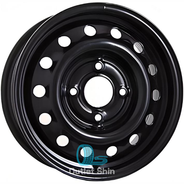 ТЗСК Huyndai Solaris/Kia Rio 6xR15/4x100 ET 48 Dia 54.1 Black