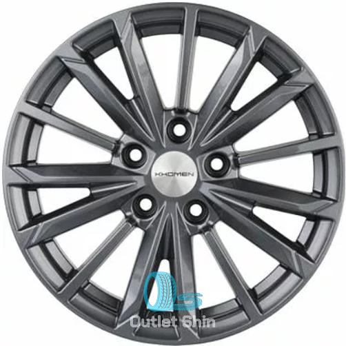 Khomen Wheels KHW1611 (Geely Atlas Pro) 6.5xR16/5x114.3 ET 45 Dia 54.1 Gray
