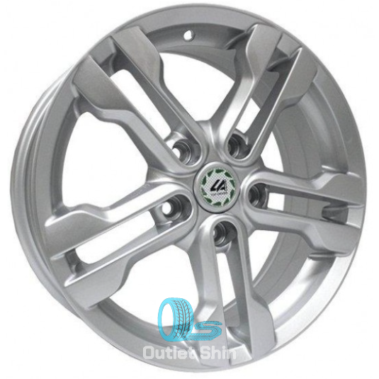 Replica Top Driver TY206 6.5xR16/5x114.3 ET 45 Dia 60.1 Silver