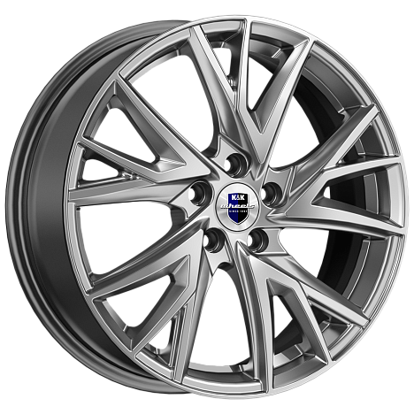 K&K Кайлас (КС1054) 6.5xR18/5x108 ET 50 Dia 63.35 Дарк платинум