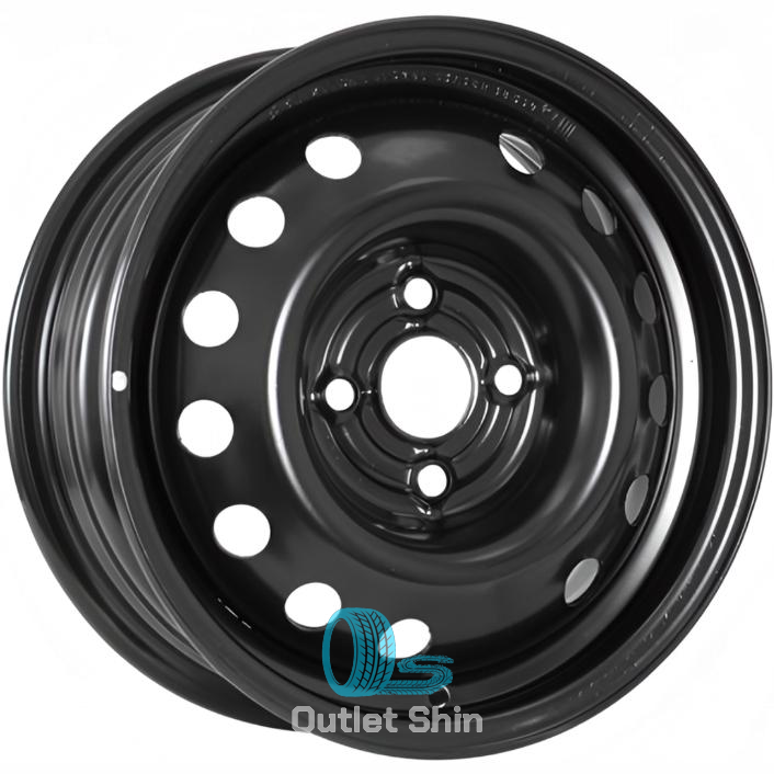 Евразиа Тапо 53A49Z 5.5xR14/4x100 ET 49 Dia 56.6 Black