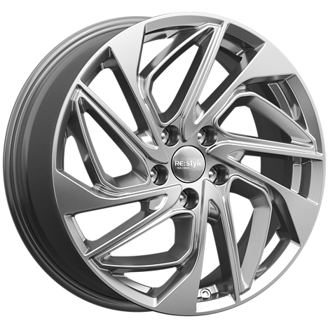 K&K КС883 7xR18/5x114.3 ET 45 Dia 66.1 Дарк платинум