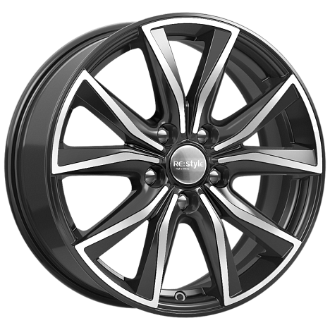 K&K КС867 7xR17/5x112 ET 40 Dia 57.1 Алмаз черный