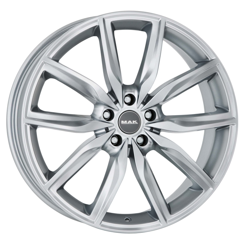 MAK Allianz 8xR20/5x112 ET 27 Dia 66.6 Silver