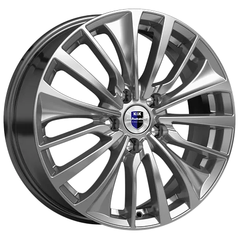 K&K Flanker (КС1097) 6.5xR17/5x114.3 ET 37 Dia 66.6 Дарк платинум