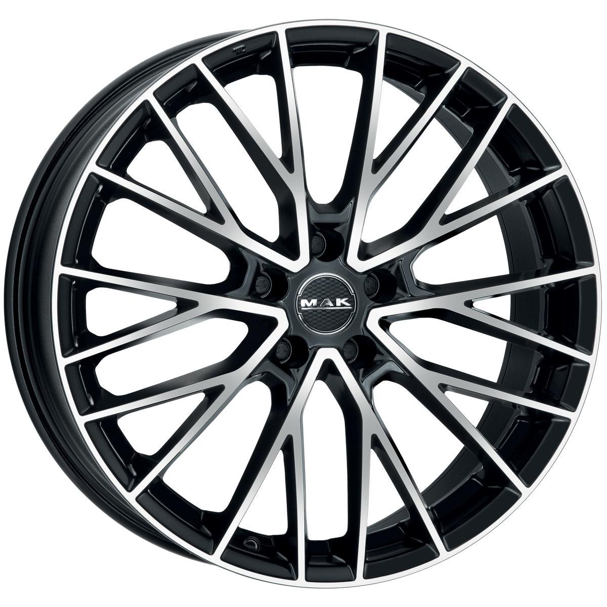 MAK Speciale-D 9.5xR20/5x112 ET 41 Dia 66.6 Black mirror