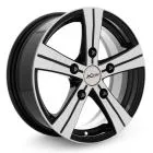 Xtrike X-121 6.0xR15/5x139.7 ET 40 Dia 98 BK/FP