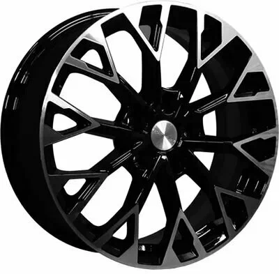 Khomen Wheels KHW1718 (Qashqai) 7xR17/5x114.3 ET 40 Dia 66.1 Black-FP