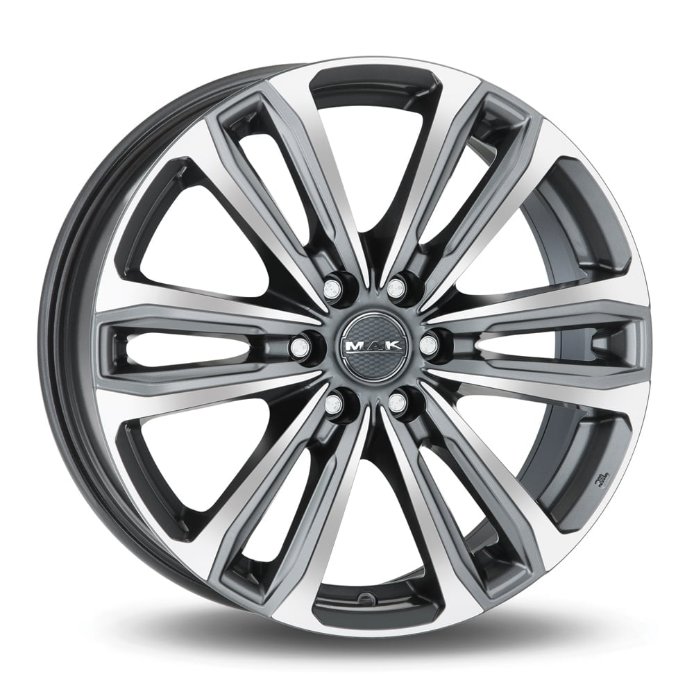 MAK Safari 6 7.5xR17/6x114.3 ET 45 Dia 66.1 Gunmetal Mirror Face