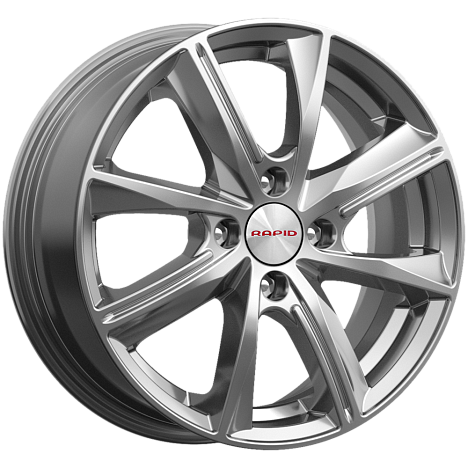 K&K Арнар-оригинал (КС890) 6xR15/4x100 ET 50 Dia 60.1 Дарк платинум