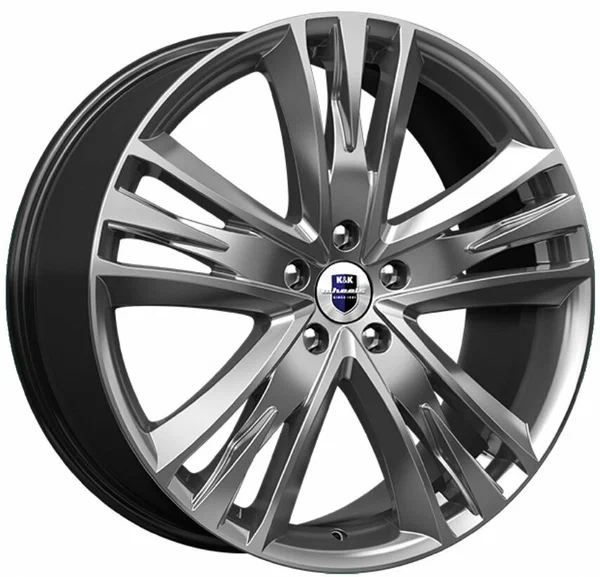 K&K Атлас (КС661M) 8.5xR20/5x120 ET 58 Dia 72.6 Дарк платинум