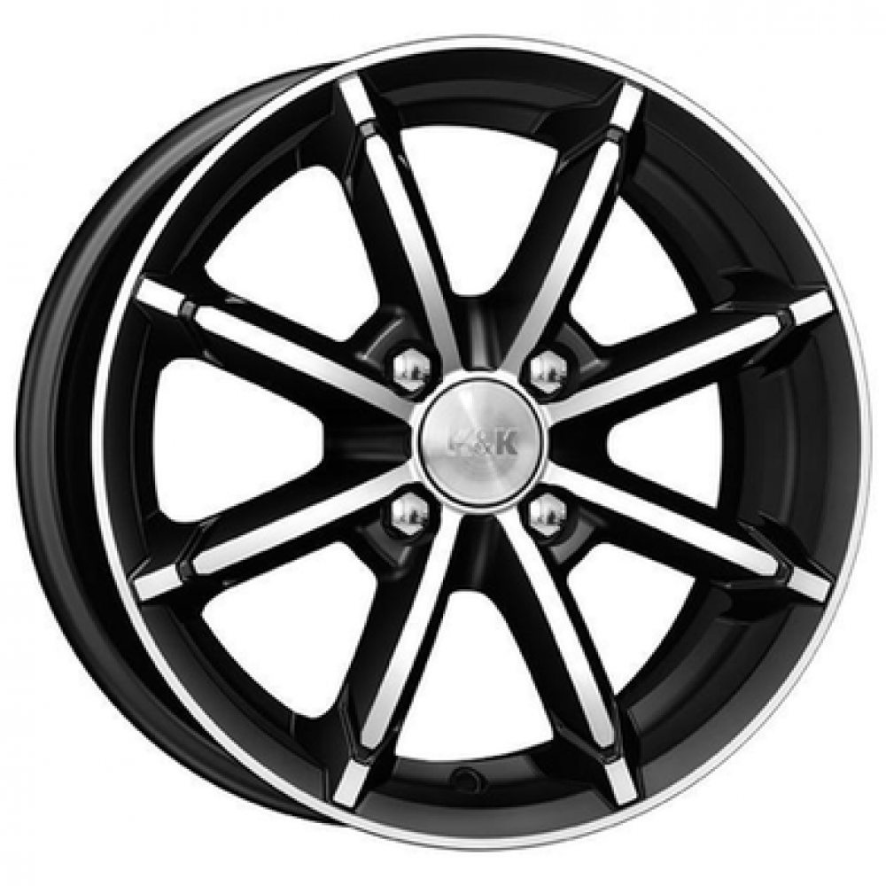 K&K Sportline (КС603) 6xR14/4x100 ET 30 Dia 67.1 Алмаз черный