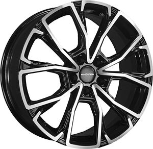 Khomen Wheels KHW1907 (Geely Atlas/Atlas Pro) 7.5xR19/5x114.3 ET 45 Dia 60.1 Black-FP