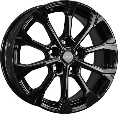 Khomen Wheels KHW1605 (Toyota/Suzuki) 6.5xR16/5x114.3 ET 45 Dia 60.1 Black