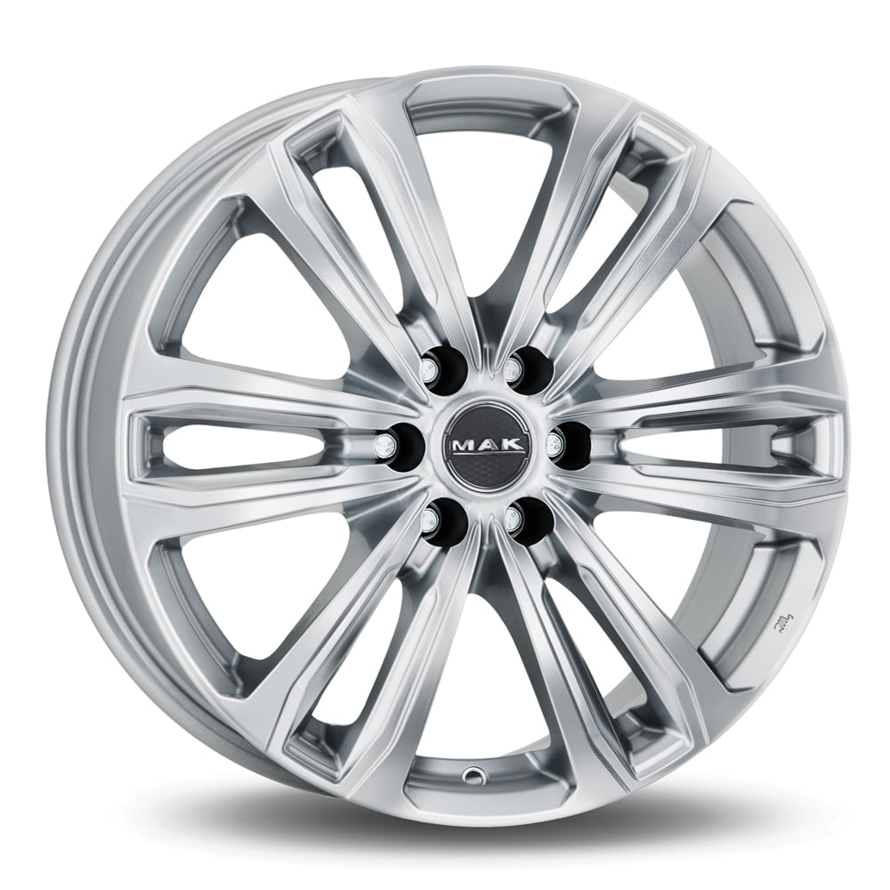 MAK Safari 6 8xR18/6x139.7 ET 30 Dia 100.1 Silver