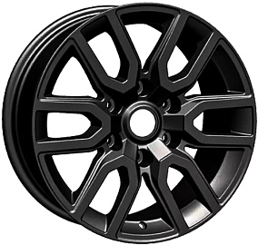 Khomen Wheels KHW1723 (Pajero Sport) 8xR17/6x139.7 ET 38 Dia 67.1 Black