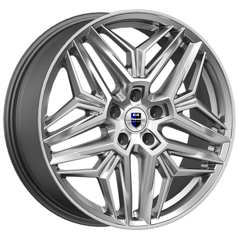 K&K Колумб (КС1038) 7xR19/5x112 ET 34 Dia 66.6 Дарк платинум