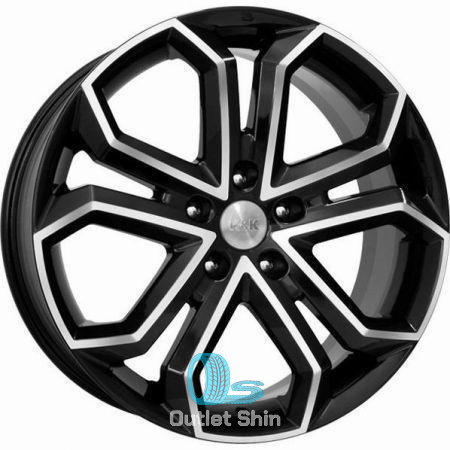 K&K Пандора 8.5xR19/5x112 ET 32 Dia 66.6 Алмаз черный