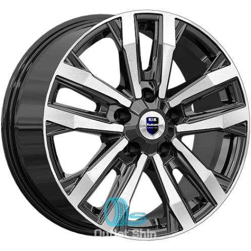 K&K Мичиган 8xR18/5x130 ET 43 Dia 84.1 Алмаз черный