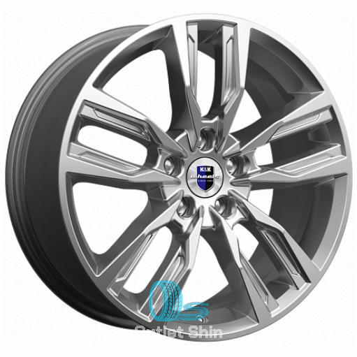 K&K Борэй 8xR18/5x112 ET 25 Dia 66.6 Дарк платинум