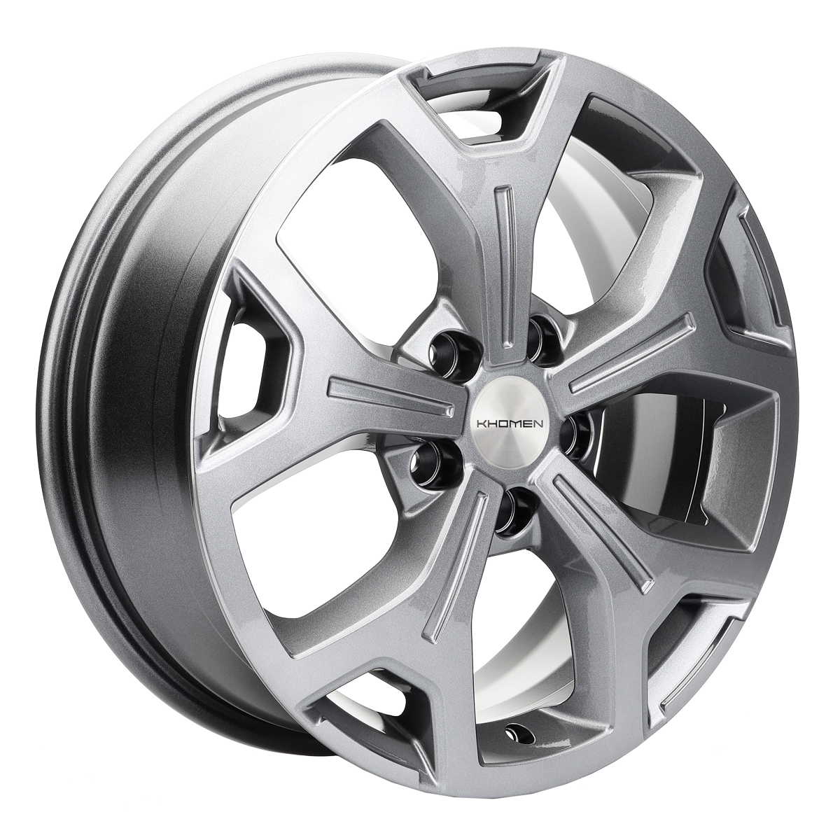 Khomen Wheels KHW1702 (Jolion) 7xR17/5x114.3 ET 37 Dia 66.5 Gray