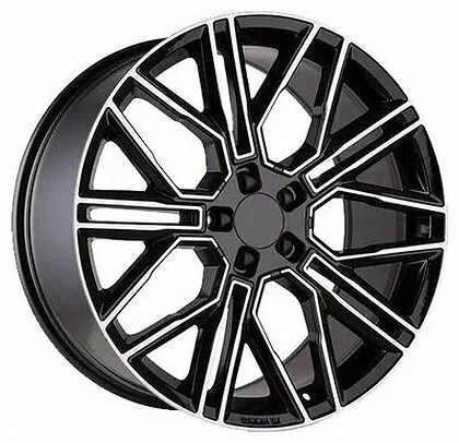 Khomen Wheels KHW2101 (Front) 9.5xR21/5x112 ET 37 Dia 66.6 Black-FP