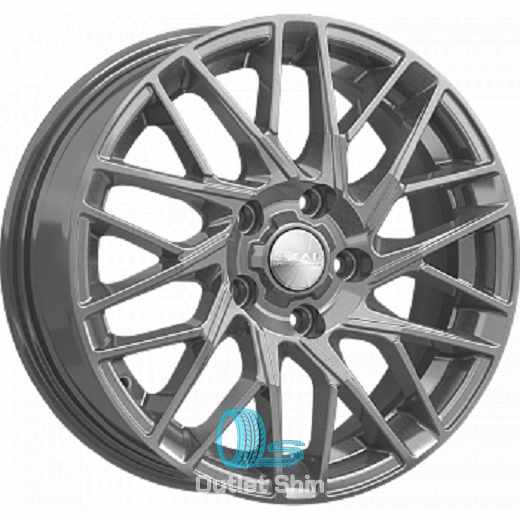 Скад Сиена 6.5xR16/5x114.3 ET 50 Dia 66.1 Графит