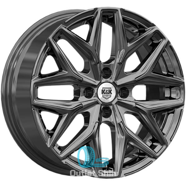 K&K Ариус 7xR17/5x112 ET 38 Dia 66.6 Черный