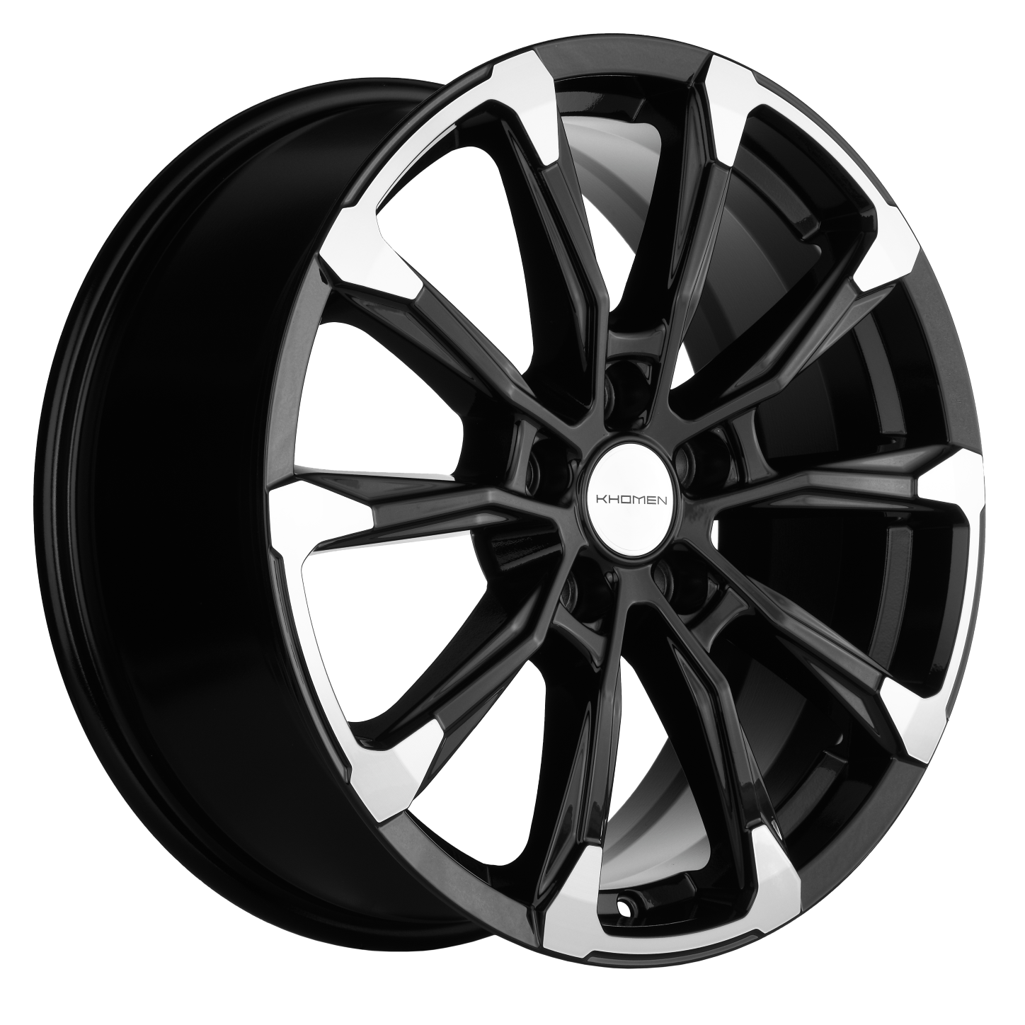 Khomen Wheels KHW1808 (Outlander) 7.5xR18/5x114.3 ET 38 Dia 67.1 Black-FP