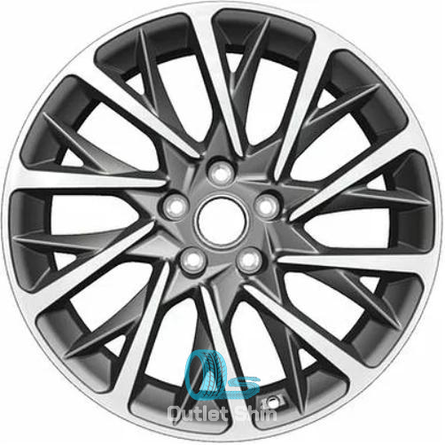 Khomen Wheels KHW1804 (XC40/XC60) 7.5xR18/5x108 ET 50 Dia 63.3 Gray-FP