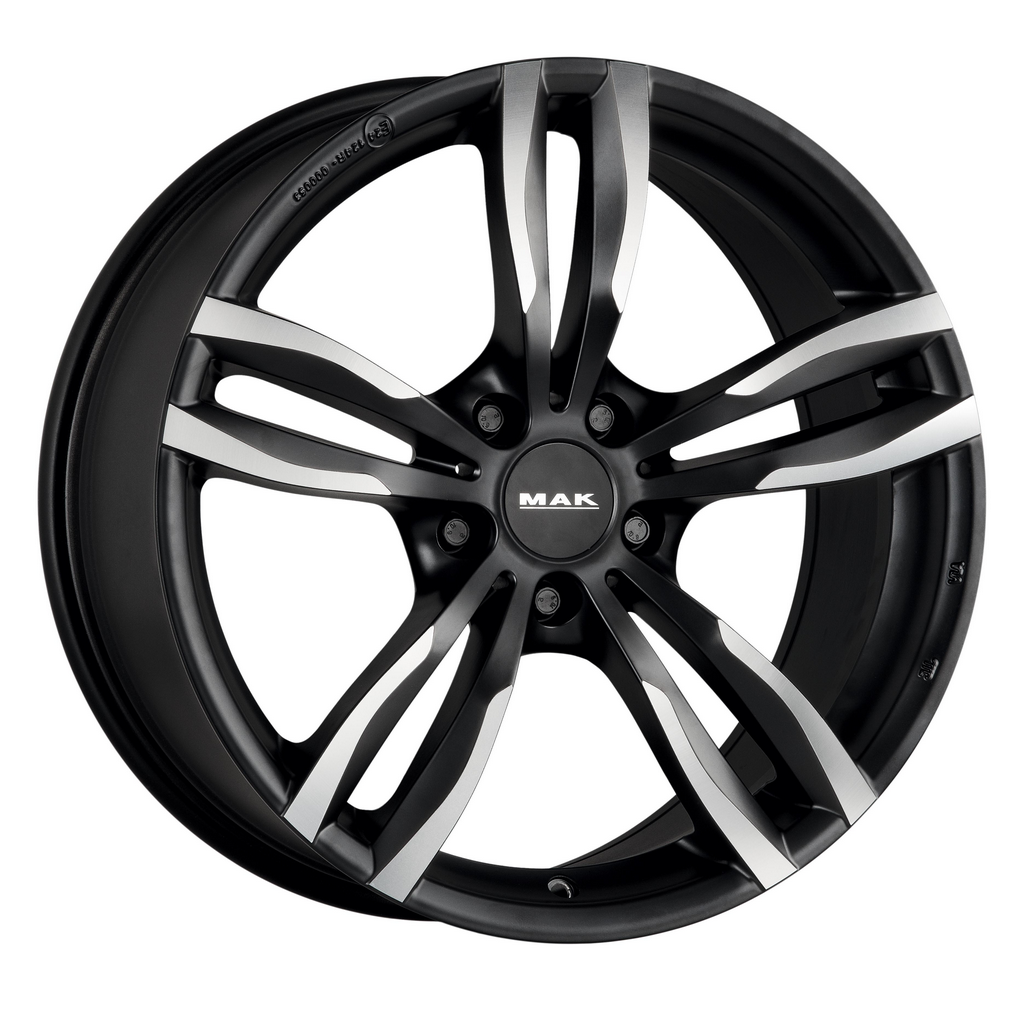 MAK Luft 9xR18/5x120 ET 44 Dia 72.6 Ice Black