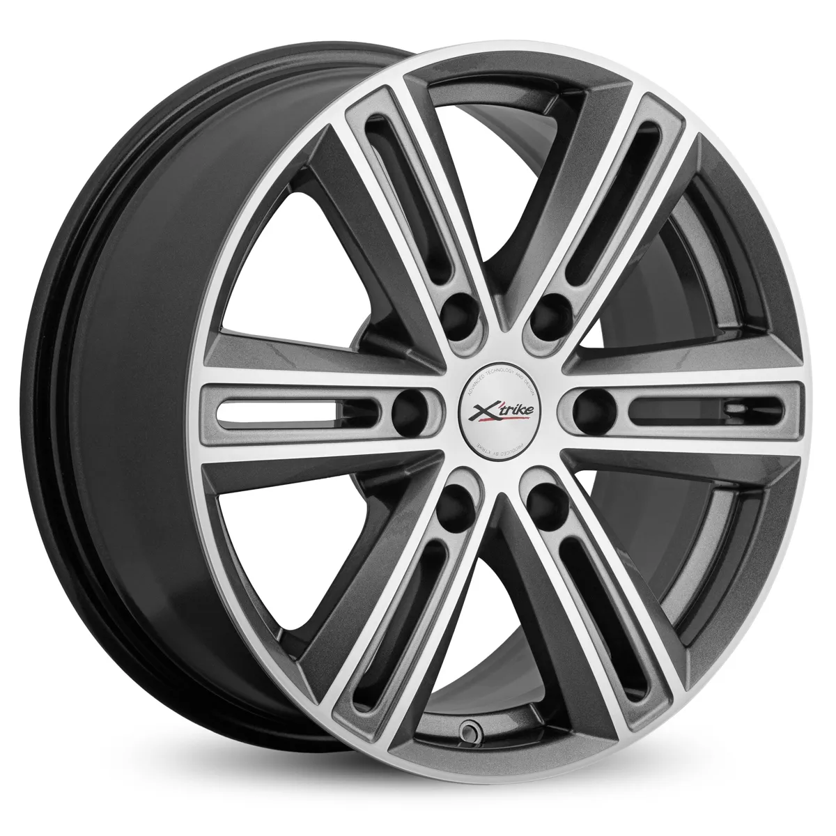 Xtrike X-124 7.5xR17/6x139.7 ET 25 Dia 106.1 HSB/FP