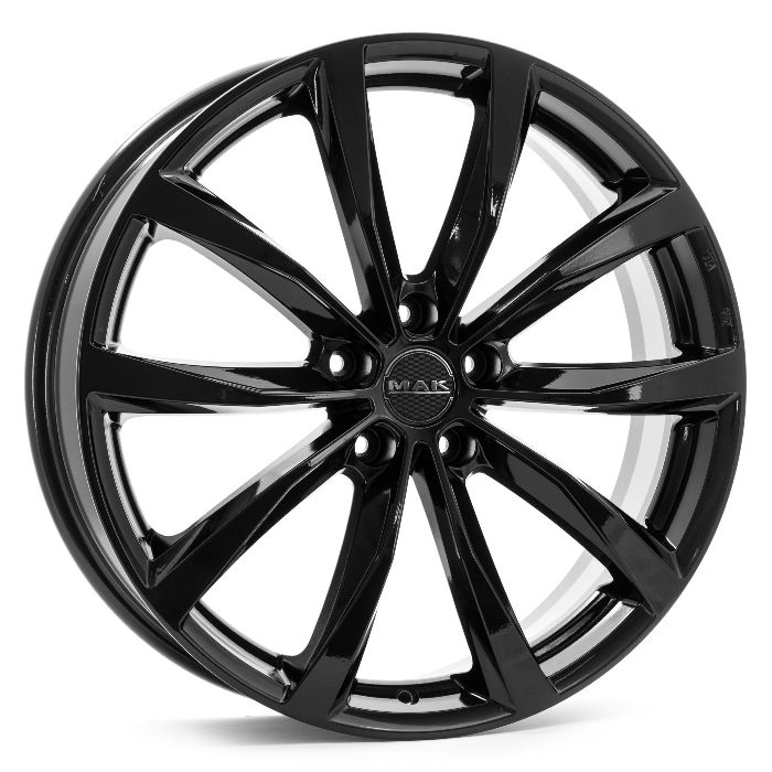 MAK Wolf 8xR19/5x114.3 ET 40 Dia 76 Gloss Black