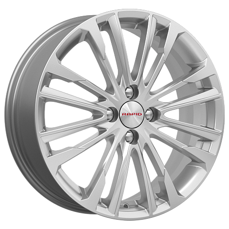 K&K Сильверстоун-оригинал (КС770) 6.5xR17/4x100 ET 35 Dia 67.1 Сильвер SK