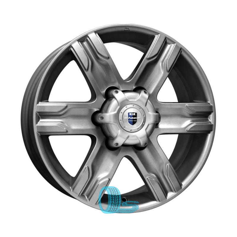 K&K Риальто 8xR17/6x139.7 ET 38 Dia 67.1 Дарк платинум