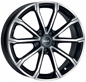 MAK DaVinci 6.5xR16/5x112 ET 48 Dia 57.1 Black mirror