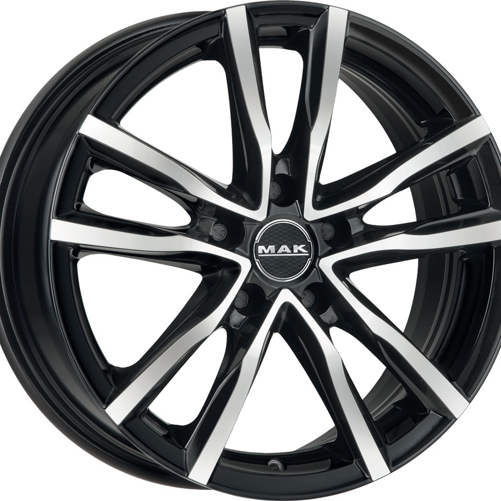 MAK Milano 8xR18/5x112 ET 42 Dia 76 Black mirror