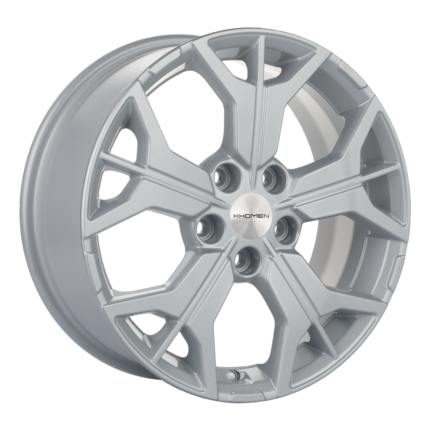 Khomen Wheels KHW1715 (RAV4) 7xR17/5x114.3 ET 39 Dia 60.1 F-Silver