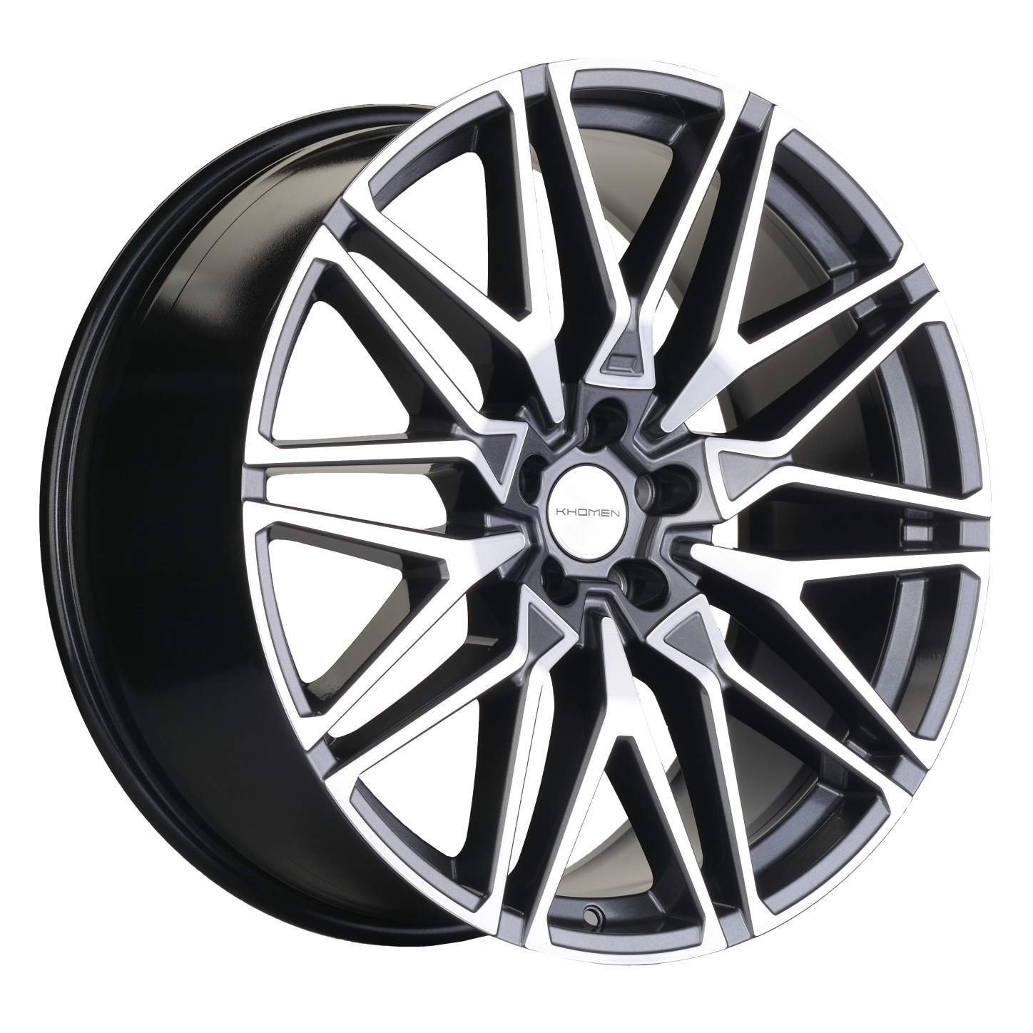 Khomen Wheels KHW2103 (X5/X6/X7 осн.) 9.5xR21/5x112 ET 37 Dia 66.6 Gray-FP