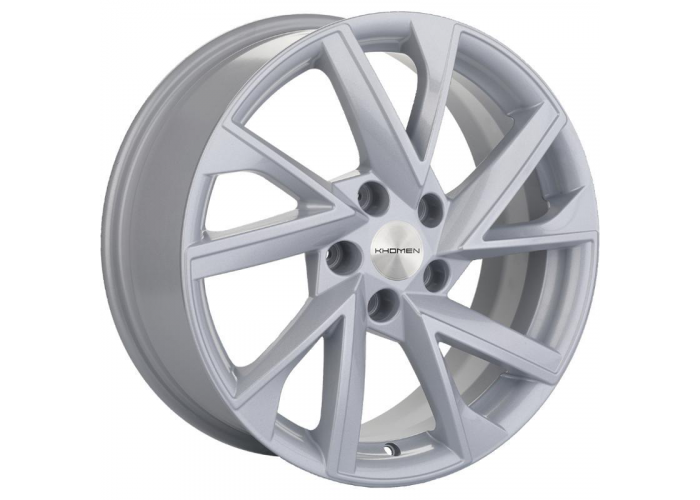 Khomen Wheels KHW1714 (Audi A4) 7xR17/5x112 ET 49 Dia 66.6 F-Silver