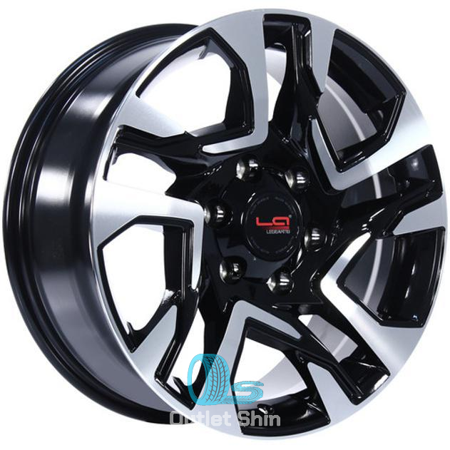 Replica Concept TY566 7.5xR17/6x139.7 ET 30 Dia 106.1 BKF