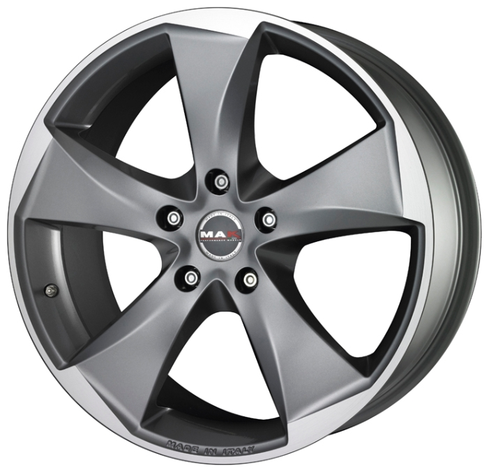 MAK Raptor 5 9xR18/5x114.3 ET 35 Dia 76 Graphite Mirror Face