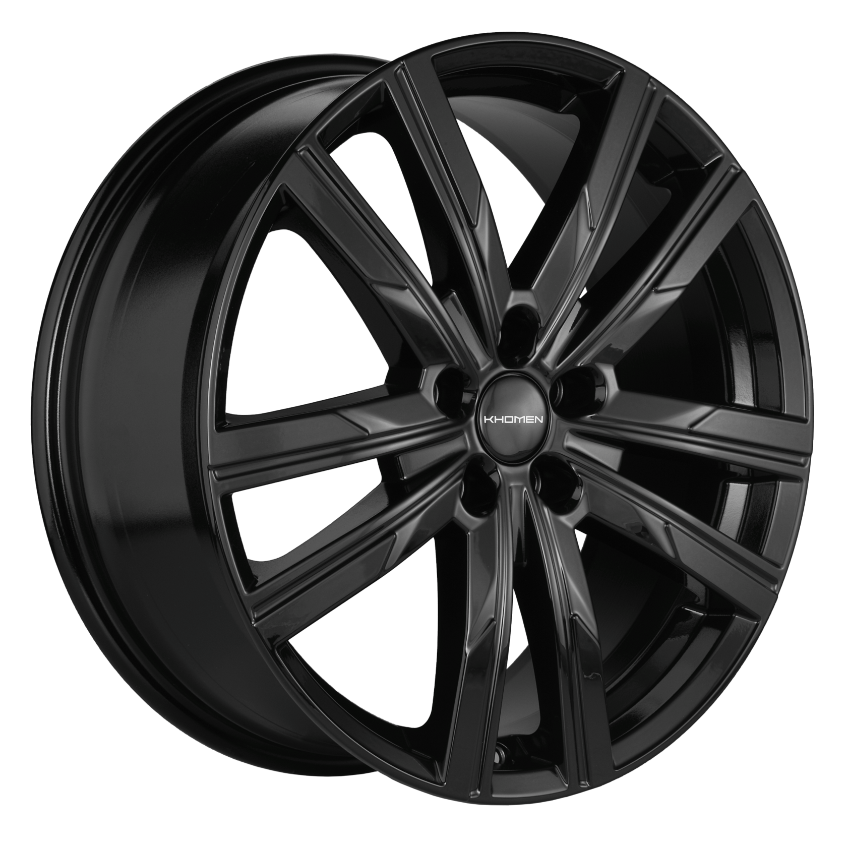 Khomen Wheels KHW1905 (Lexus NX) 7.5xR19/5x114.3 ET 35 Dia 60.1 Black