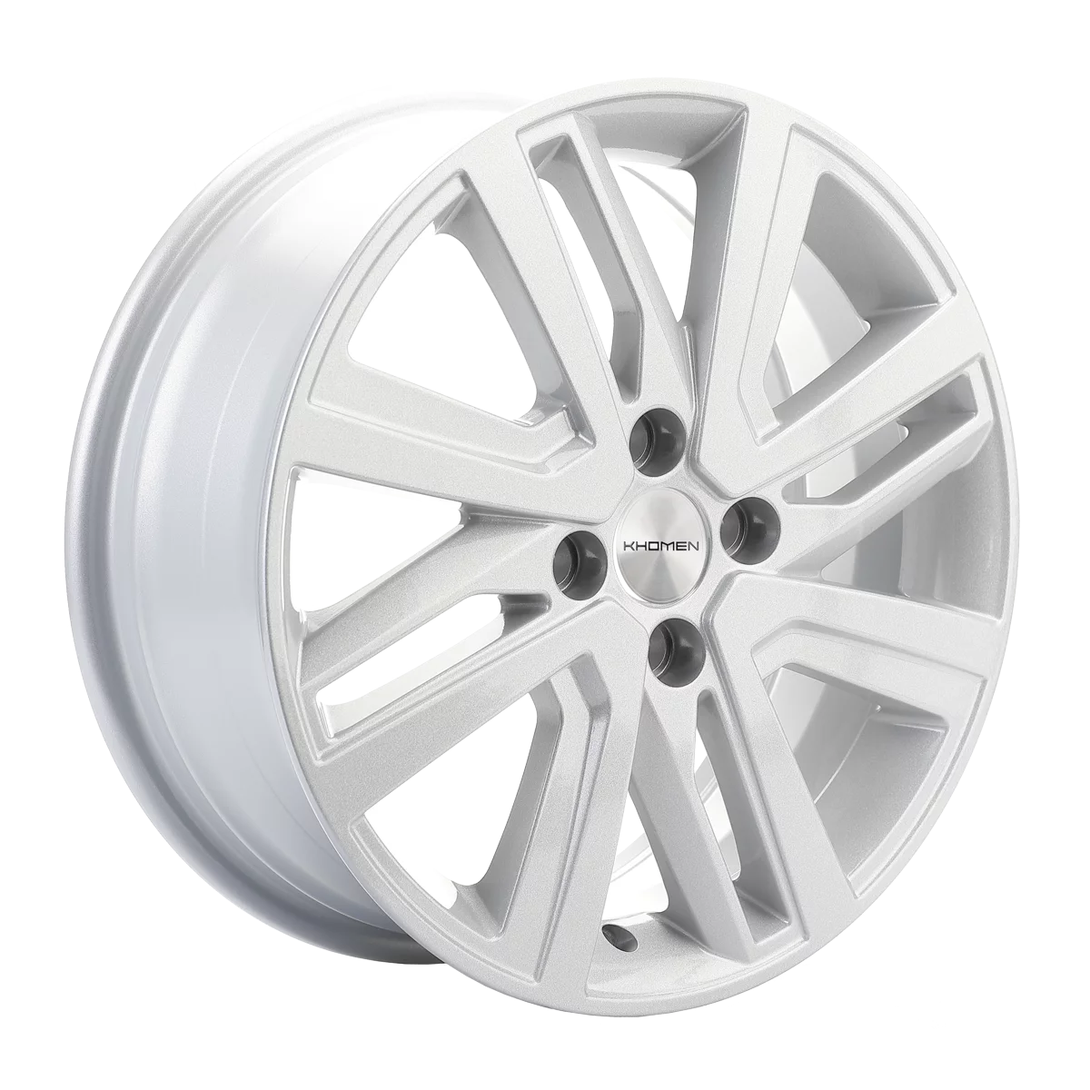 Khomen Wheels KHW1609 (XRay) 6xR16/4x100 ET 41 Dia 60.1 F-Silver