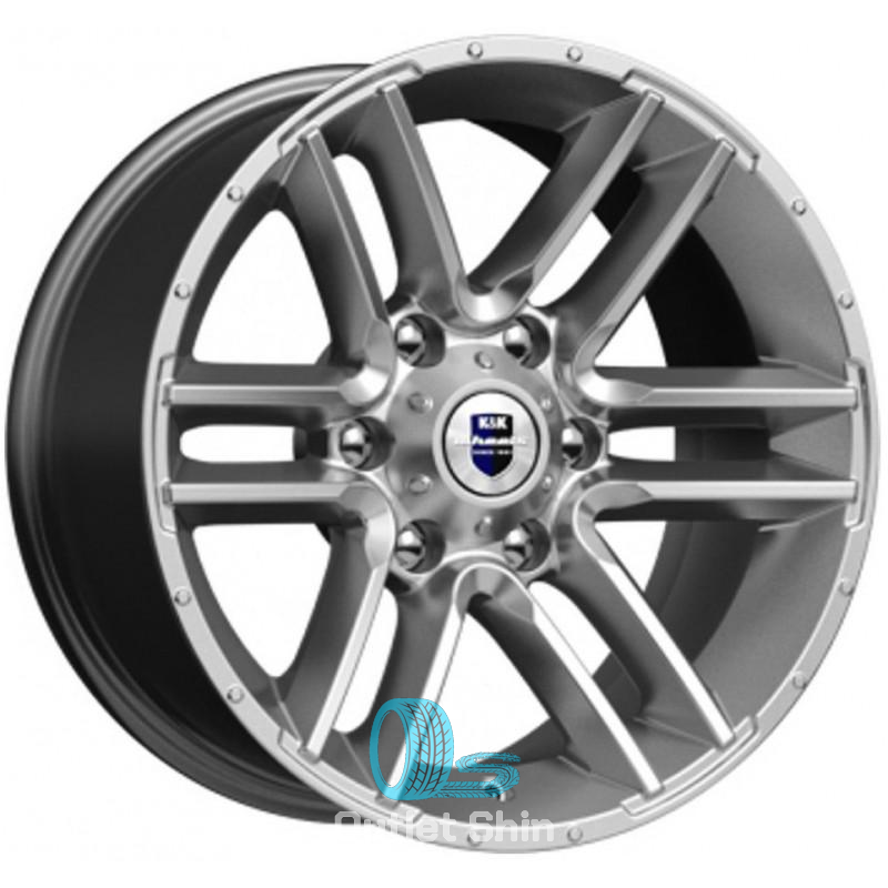 K&K Алгама 8xR17/6x139.7 ET 0 Dia 106.1 Дарк платинум