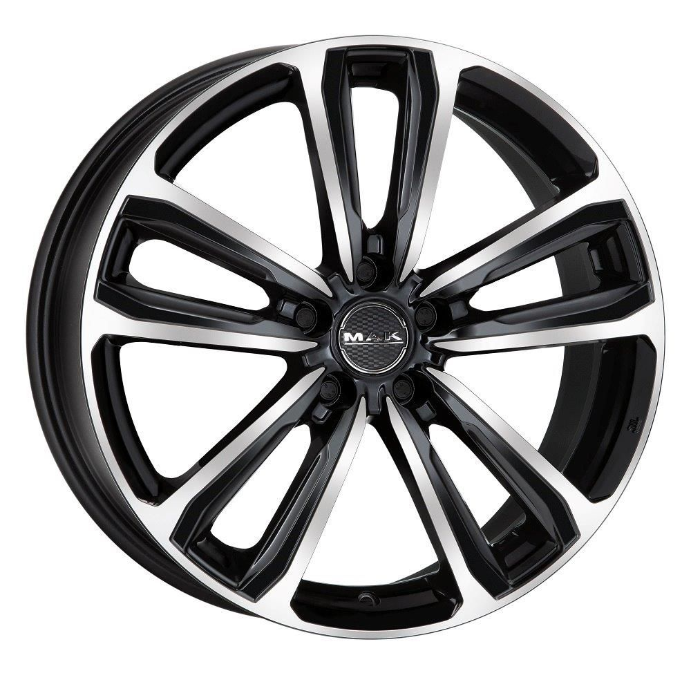 MAK Magma 7xR18/5x114.3 ET 40 Dia 76 Black mirror